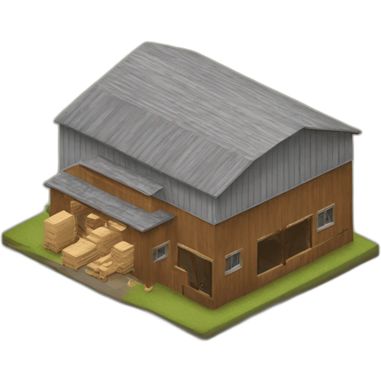 modern lumber factory emoji