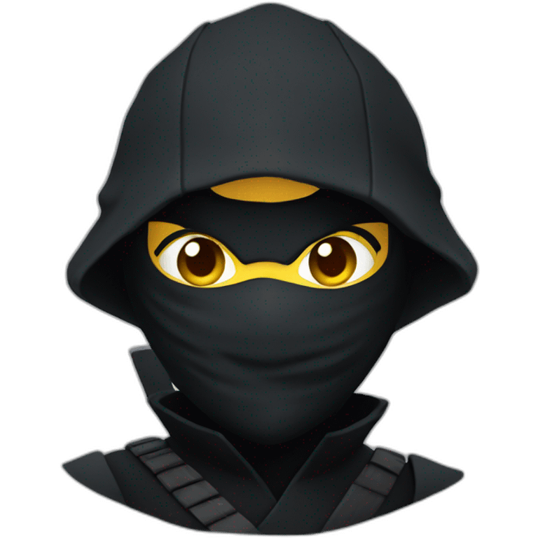 Ninja in the sombras emoji