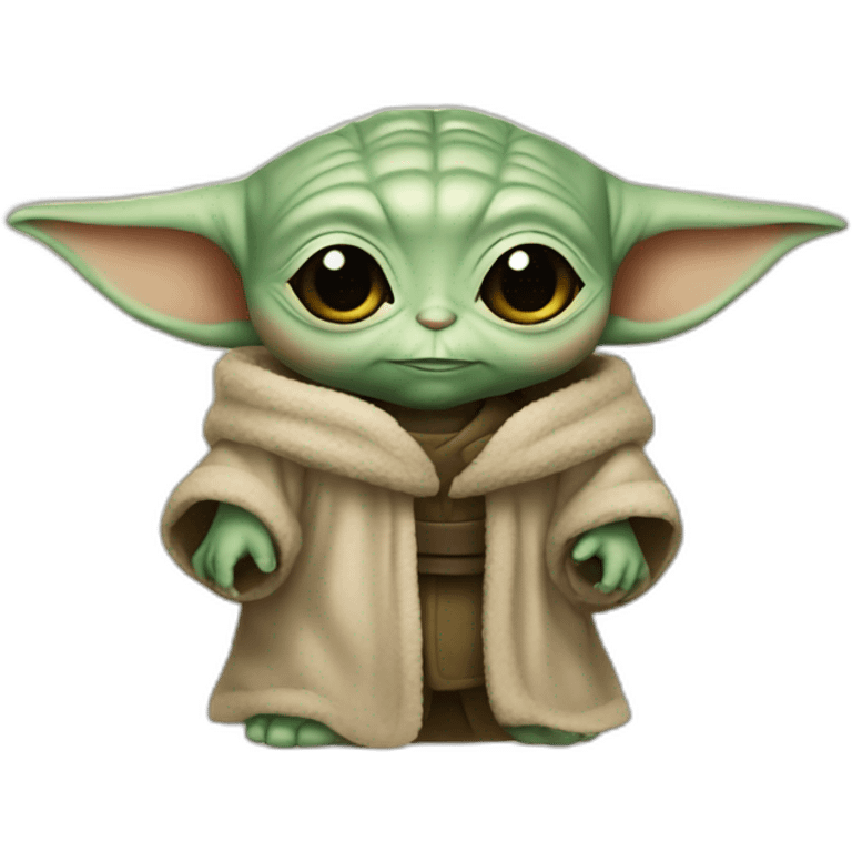 Baby yoda father emoji