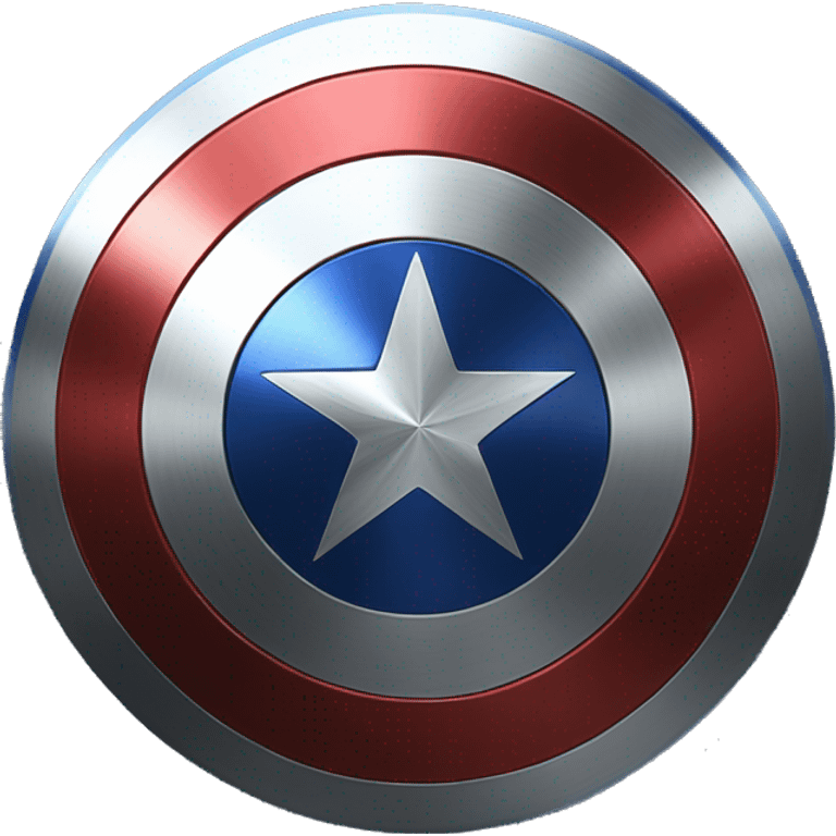 Captain america shield emoji