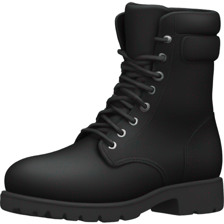 Black boots emoji