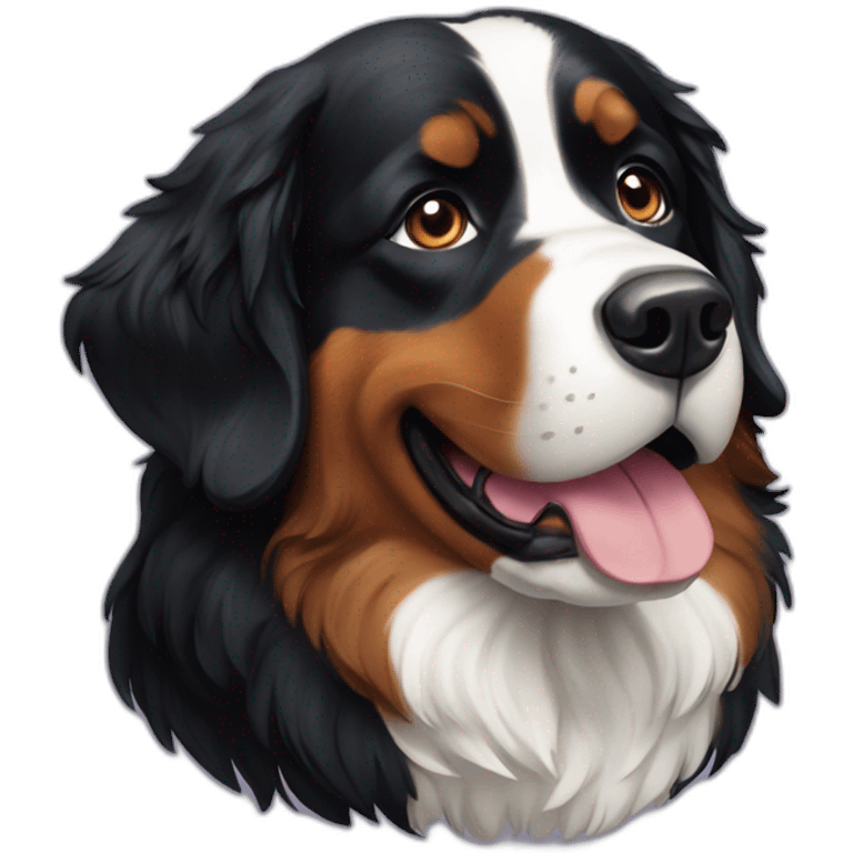 bernese mountain emoji