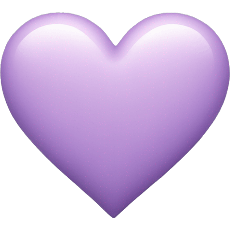 pastel purple heart emoji