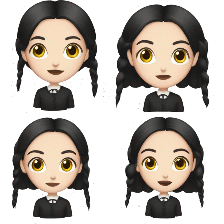 Wednesday adams emoji