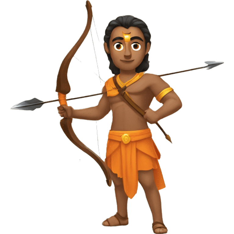 Lord Ram Bow and arrow  emoji