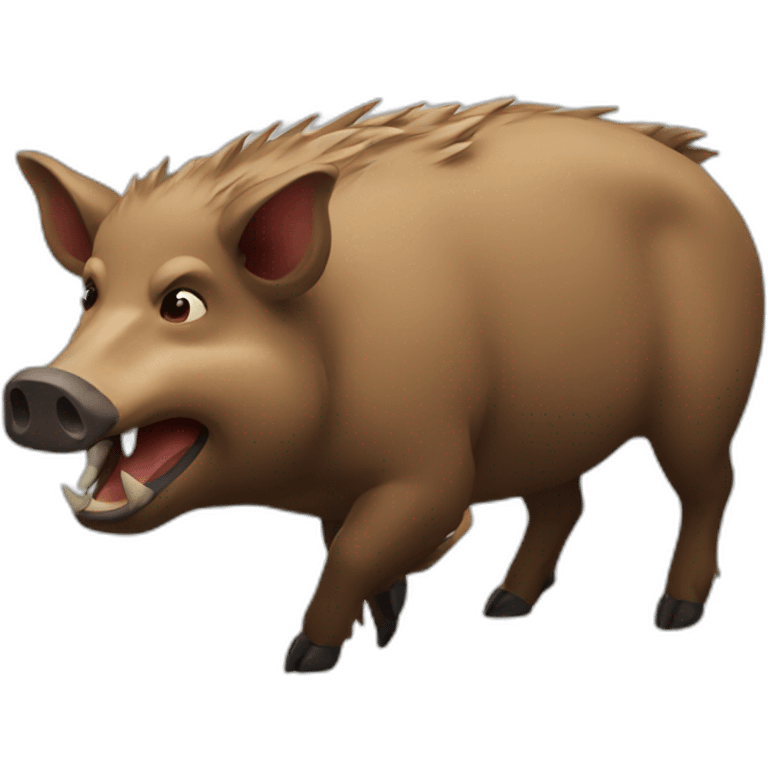 boar eat android emoji