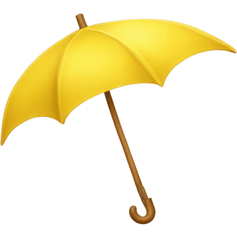 yellow umbrella emoji