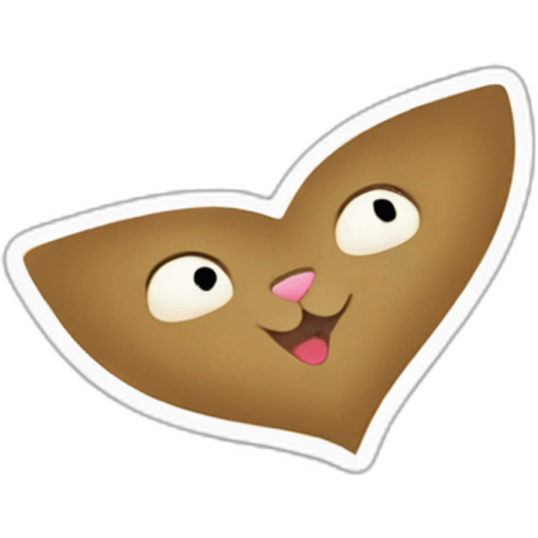 cat heart sticker emoji