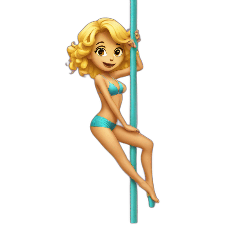 poledance girl emoji