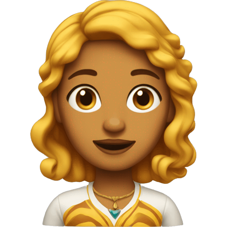 tigreña wavy woman emoji