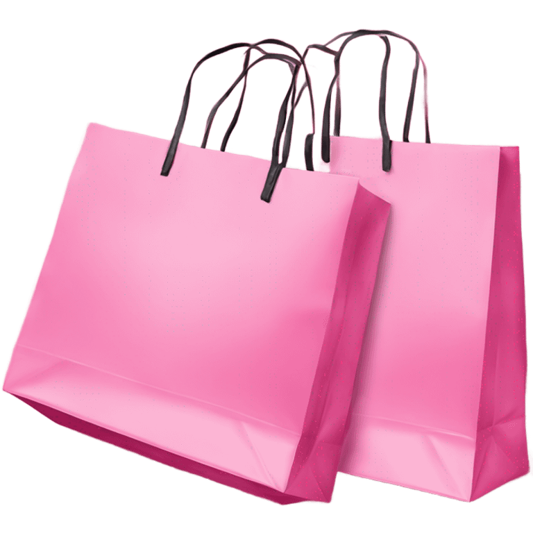 Pink victoria’s secret shopping bags emoji