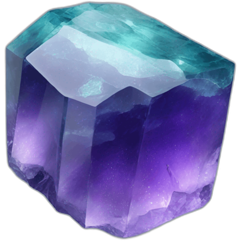 Fluorite crystal emoji