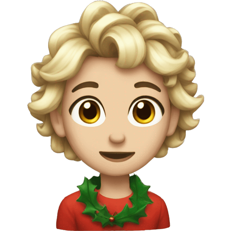 aesthetic christmas emoji