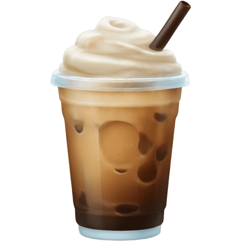 Iced coffee emoji