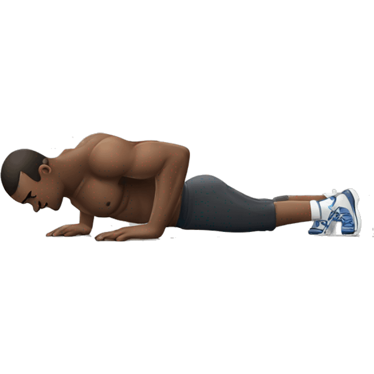 Tanos maiking push-ups emoji