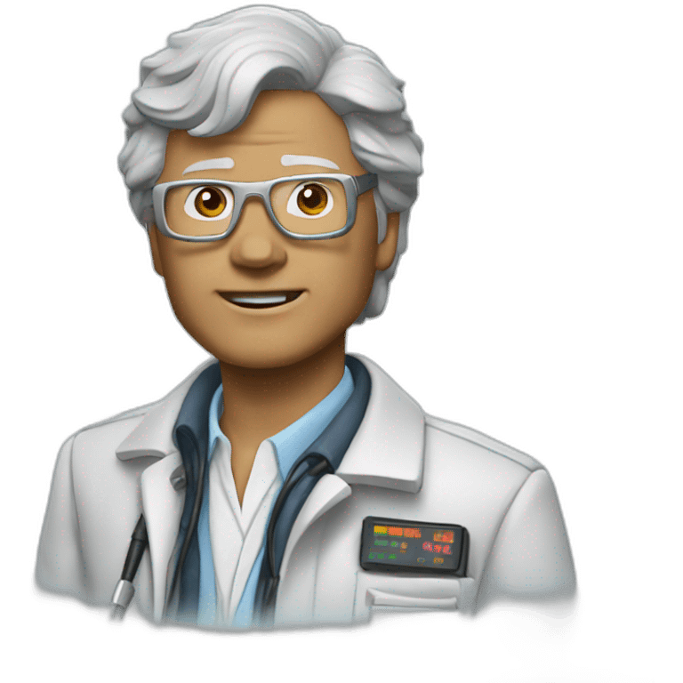 doc back to the future emoji