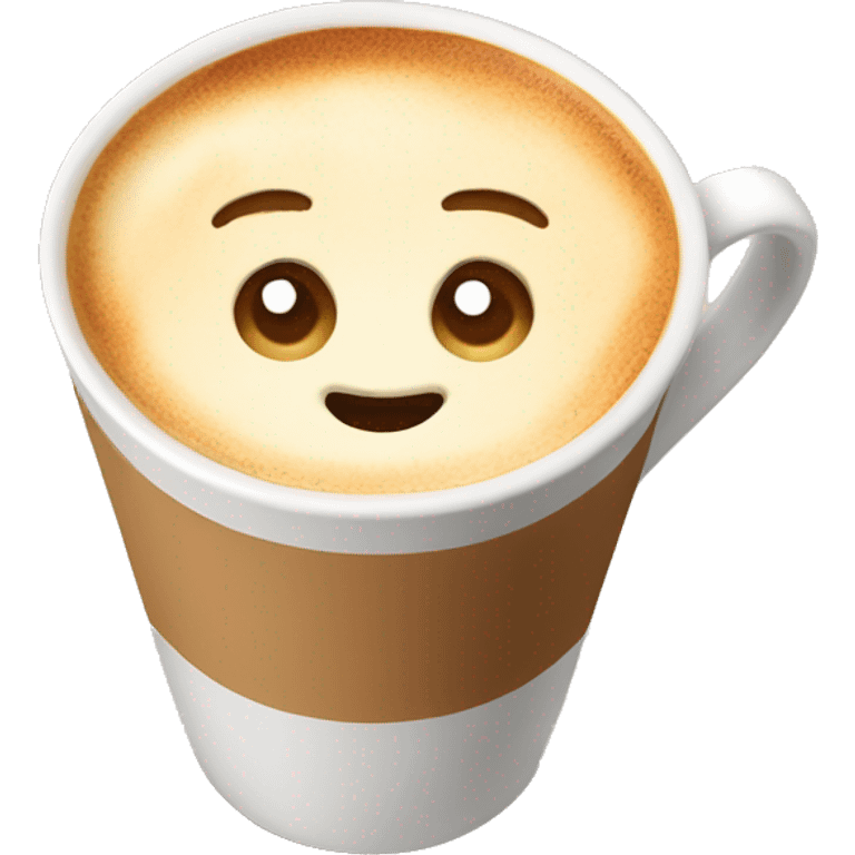 Café latte emoji