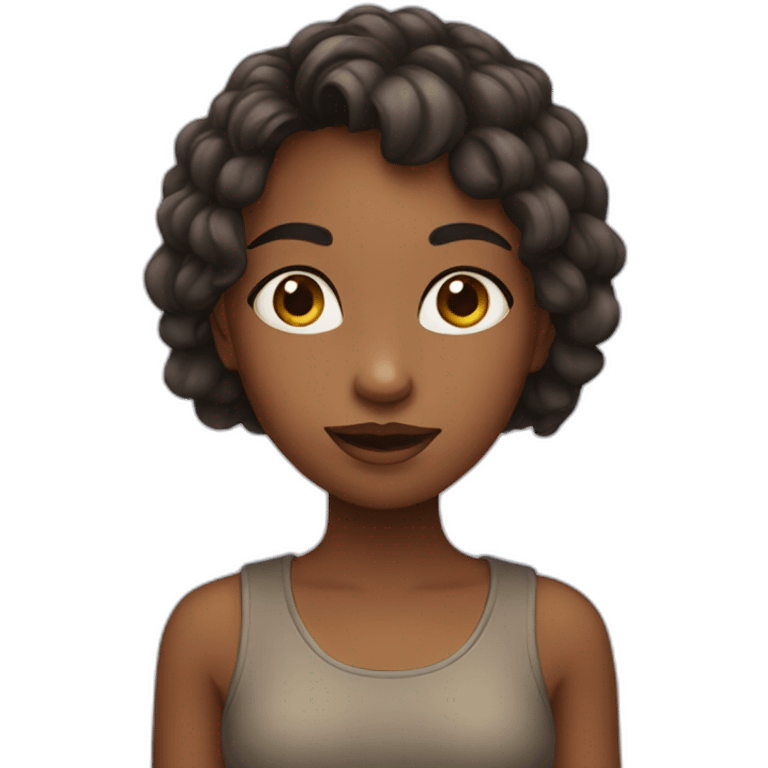 Girl with kikis style  emoji