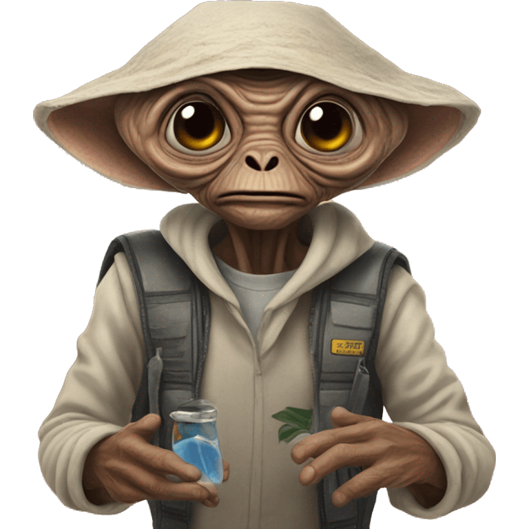 Mexican E.T. The extra terrestre emoji