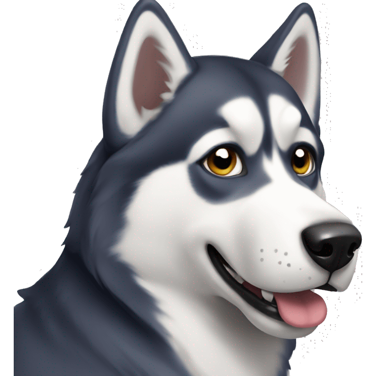 Husky emoji