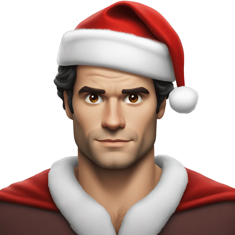 Henry Cavill as Santa Claus  emoji