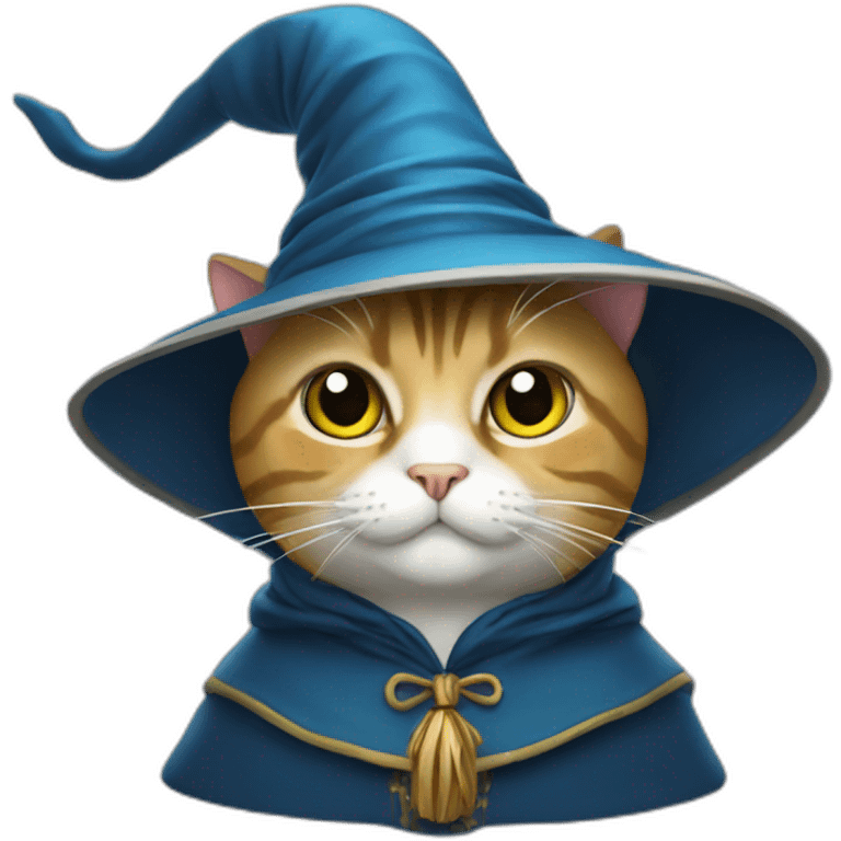 a cat wizard programming emoji