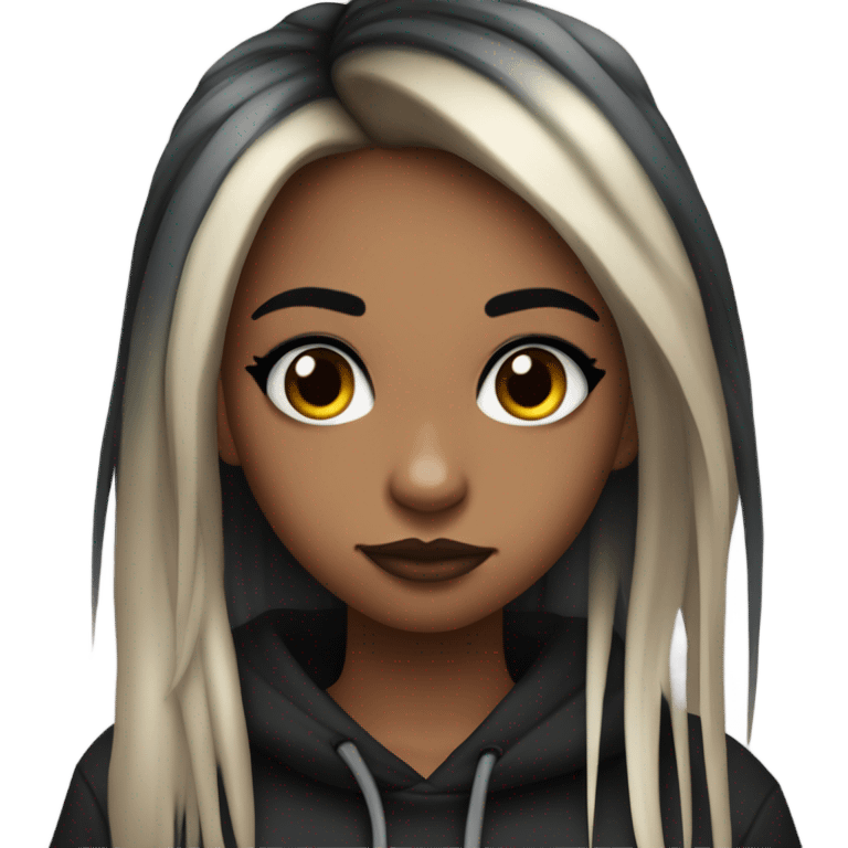 Black girl emo emoji