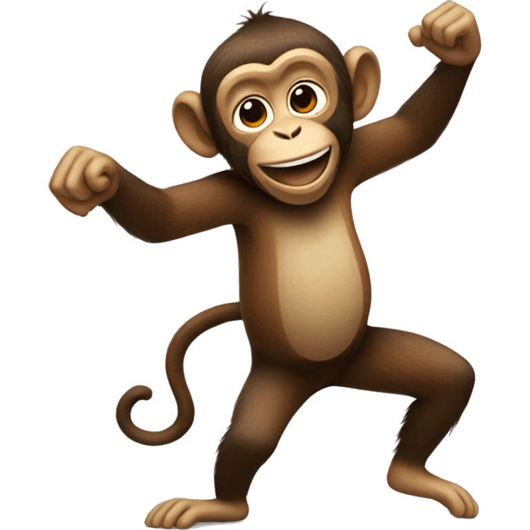 Monkey dancing  emoji