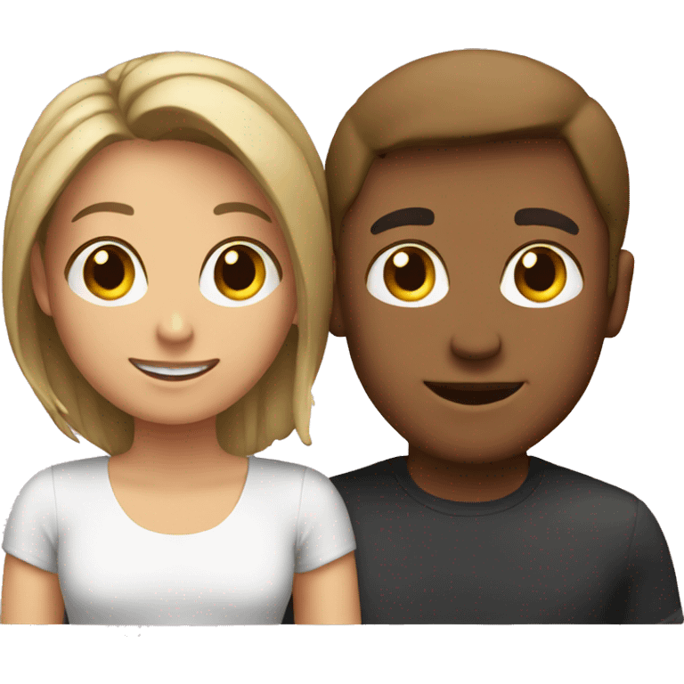 Trained couple emoji