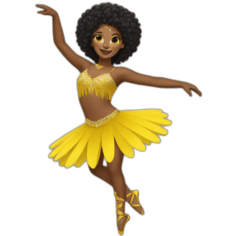 Brazilian dancer emoji