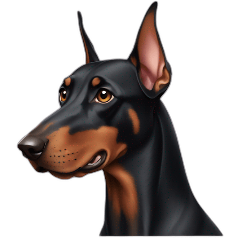 Doberman emoji