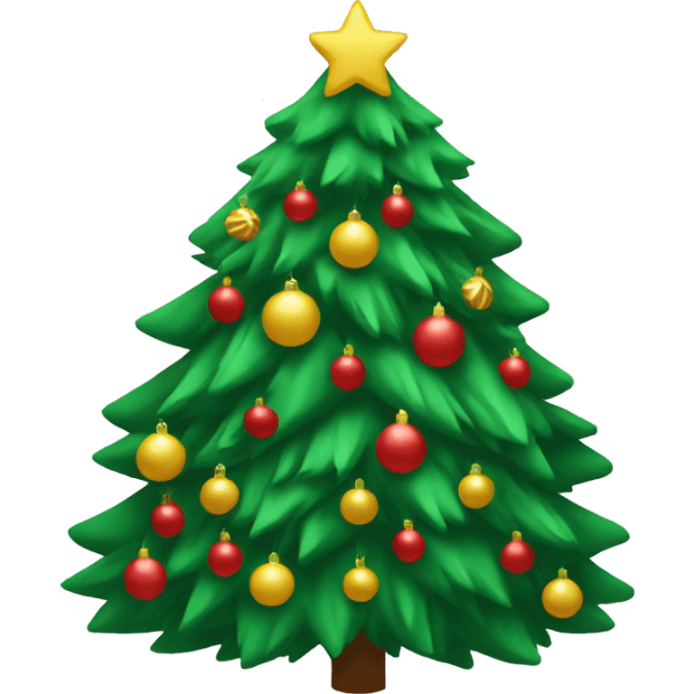 DIY the Christmas tree  emoji