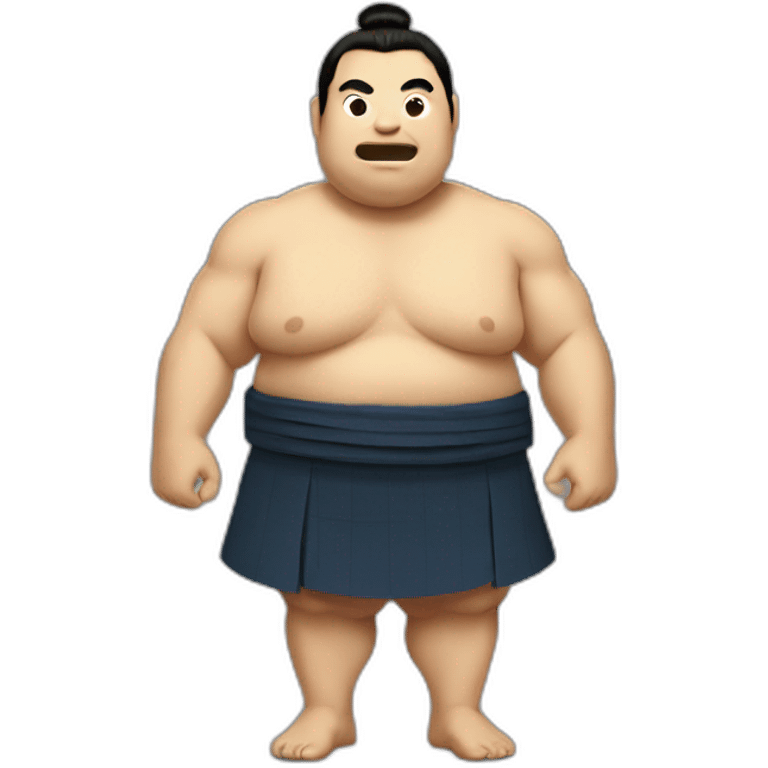 Un sumo emoji