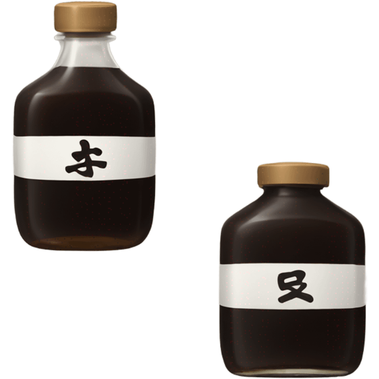 One soy sauce emoji