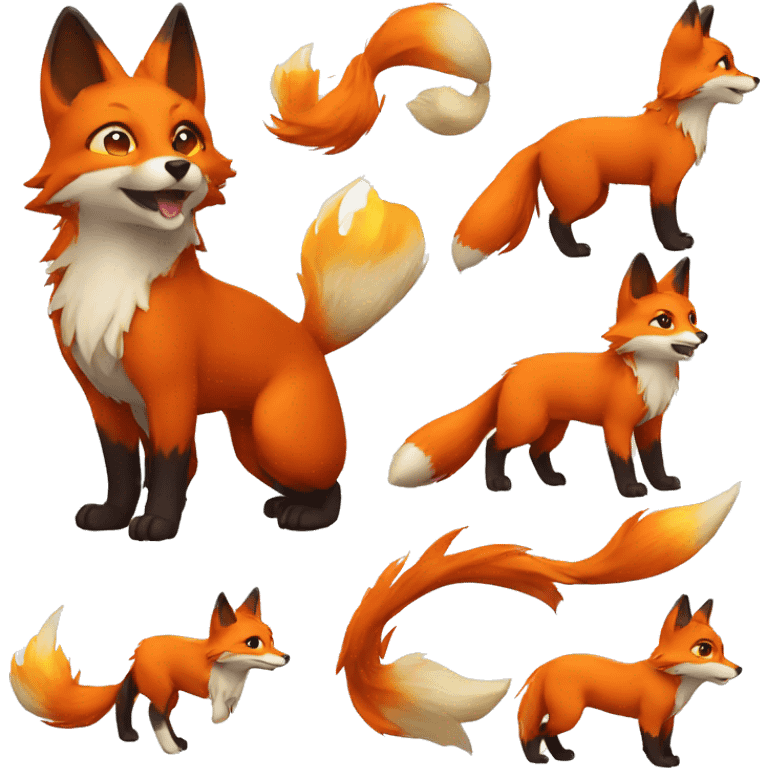 fire fox emoji