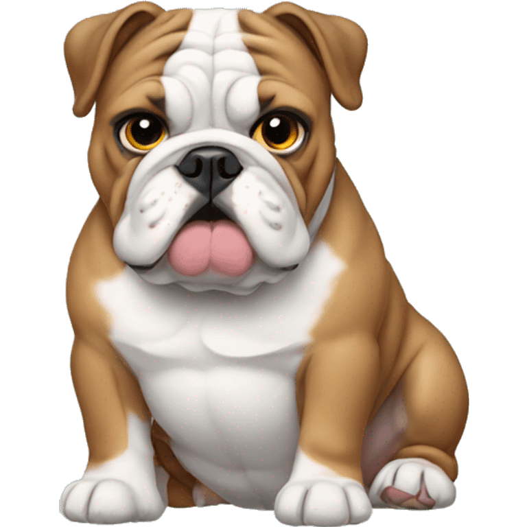 english bulldog  emoji