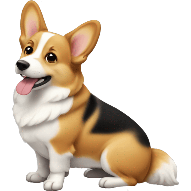 corgi homewor emoji