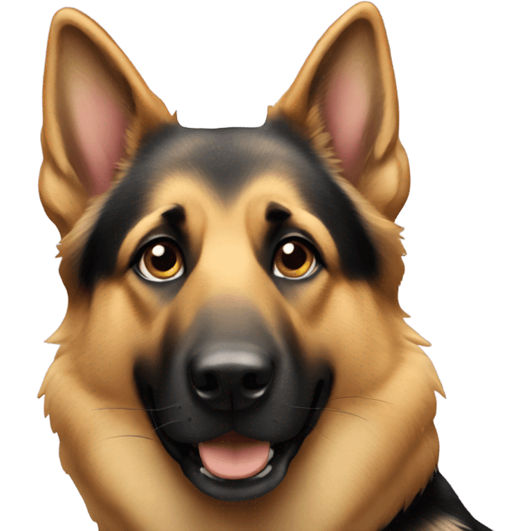 German shepherd  emoji