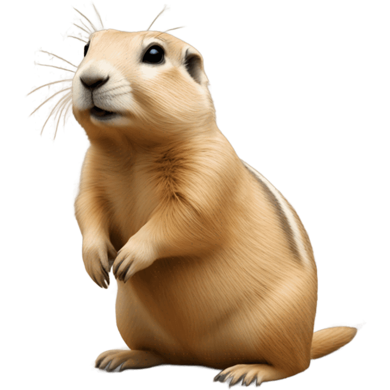 A prairie dog  emoji