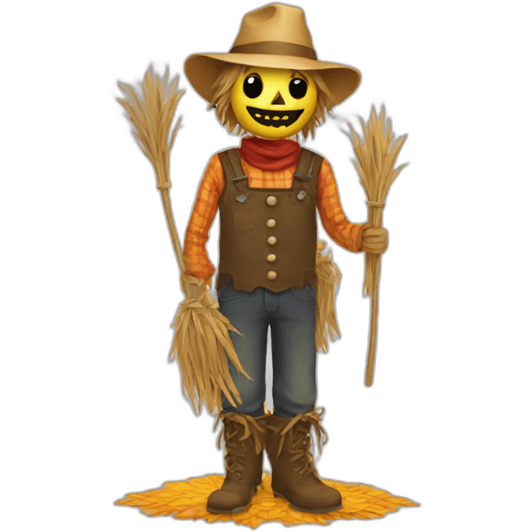 Scarecrow emoji