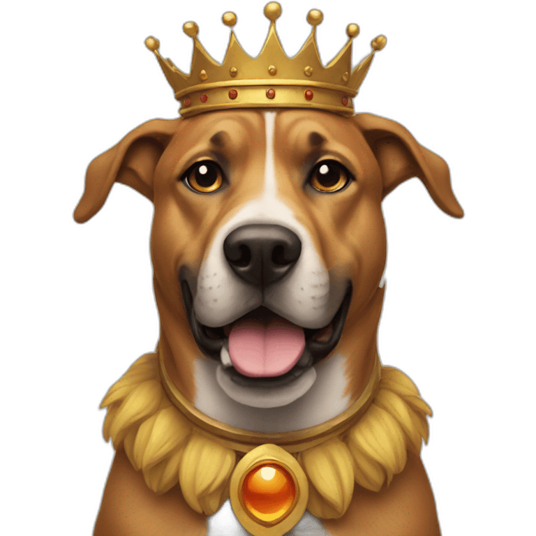 Dog King emoji