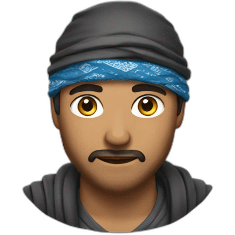 tukish man in bandana emoji