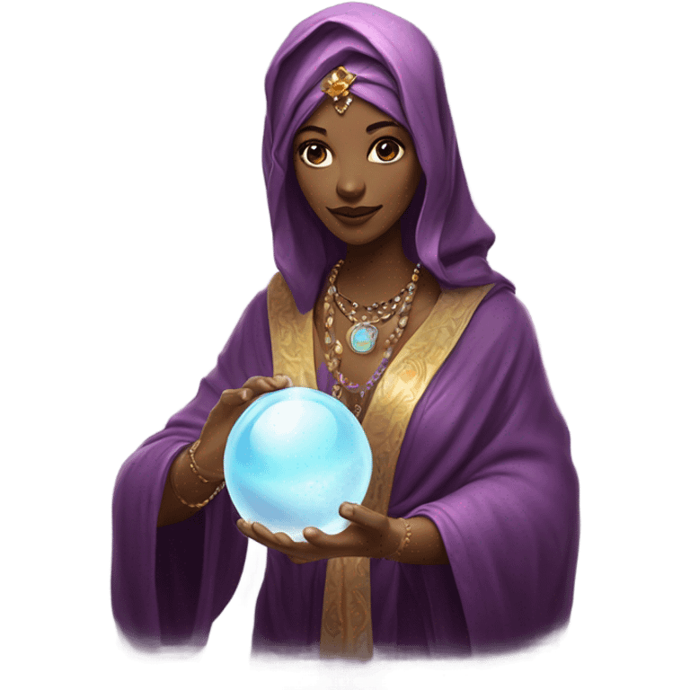 a fortune teller emoji