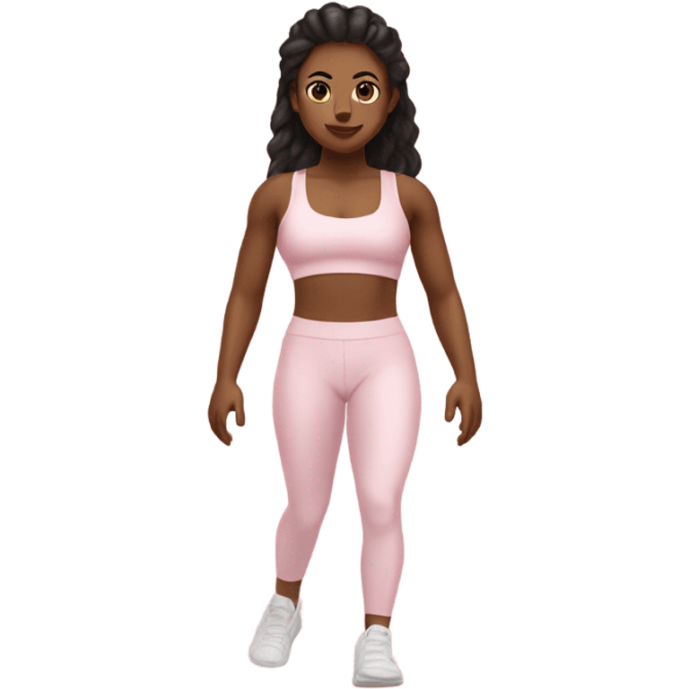 Babypink sport set for white women emoji