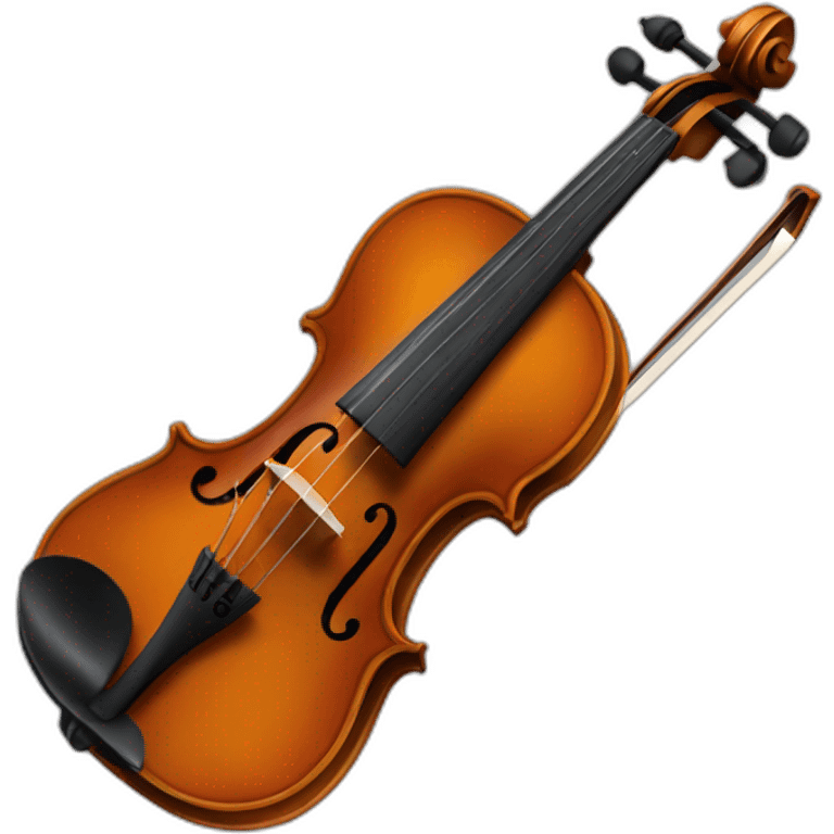 Violin f holes emoji