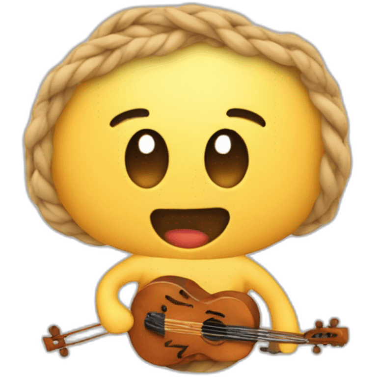 Meuf en string emoji