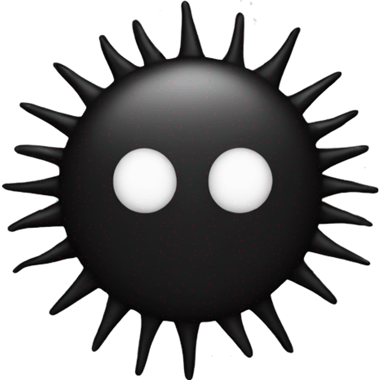 black sun emoji