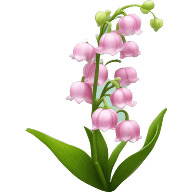  pink lily of the valley emoji