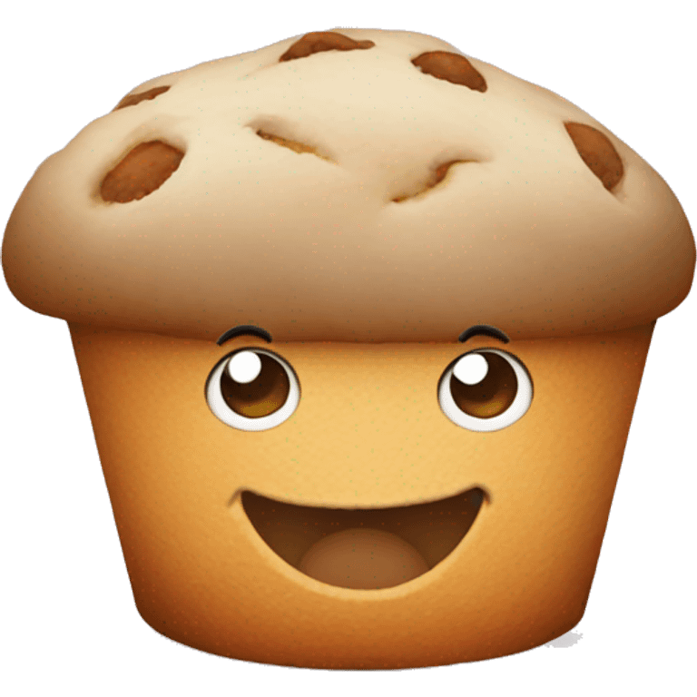 rounded muffin emoji