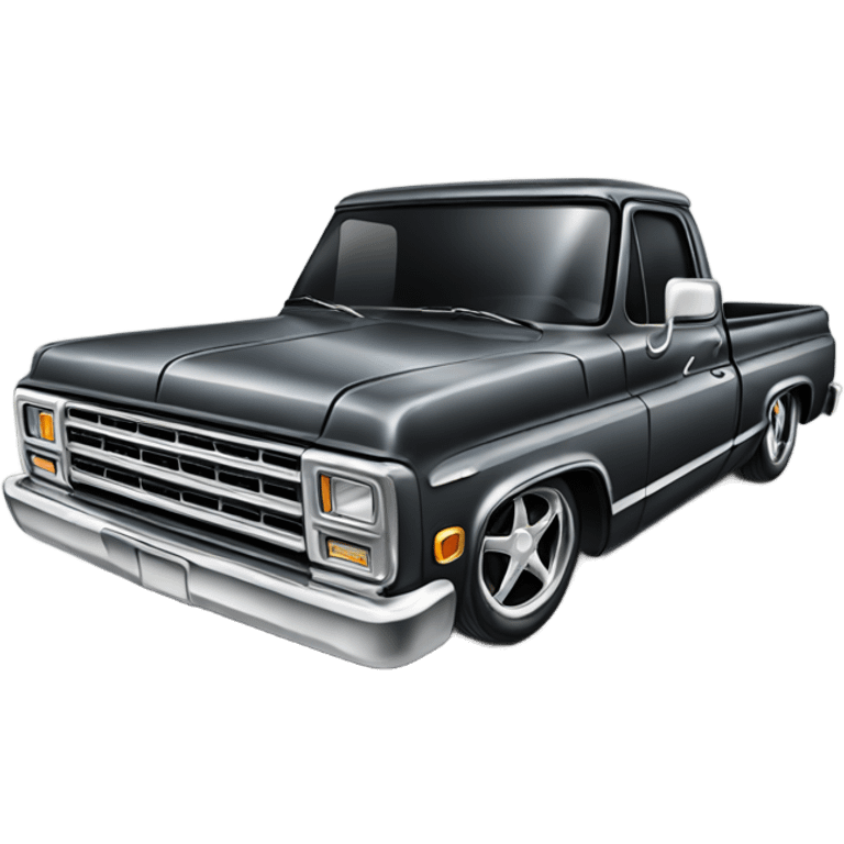 Lowrider truck emoji